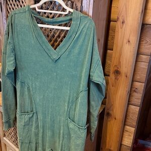 FP Movement by Free People Green Jumpsuit